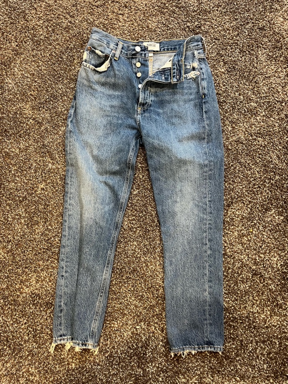 Agolde Women's Blue Jeans Size 25